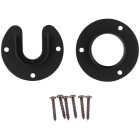 Stanley Home Designs 1-5/16 In. Zinc Closet Rod Socket, Oil Rubbed Bronze (2-Pack) Image 3