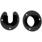 Stanley Home Designs 1-5/16 In. Zinc Closet Rod Socket, Oil Rubbed Bronze (2-Pack) Image 1