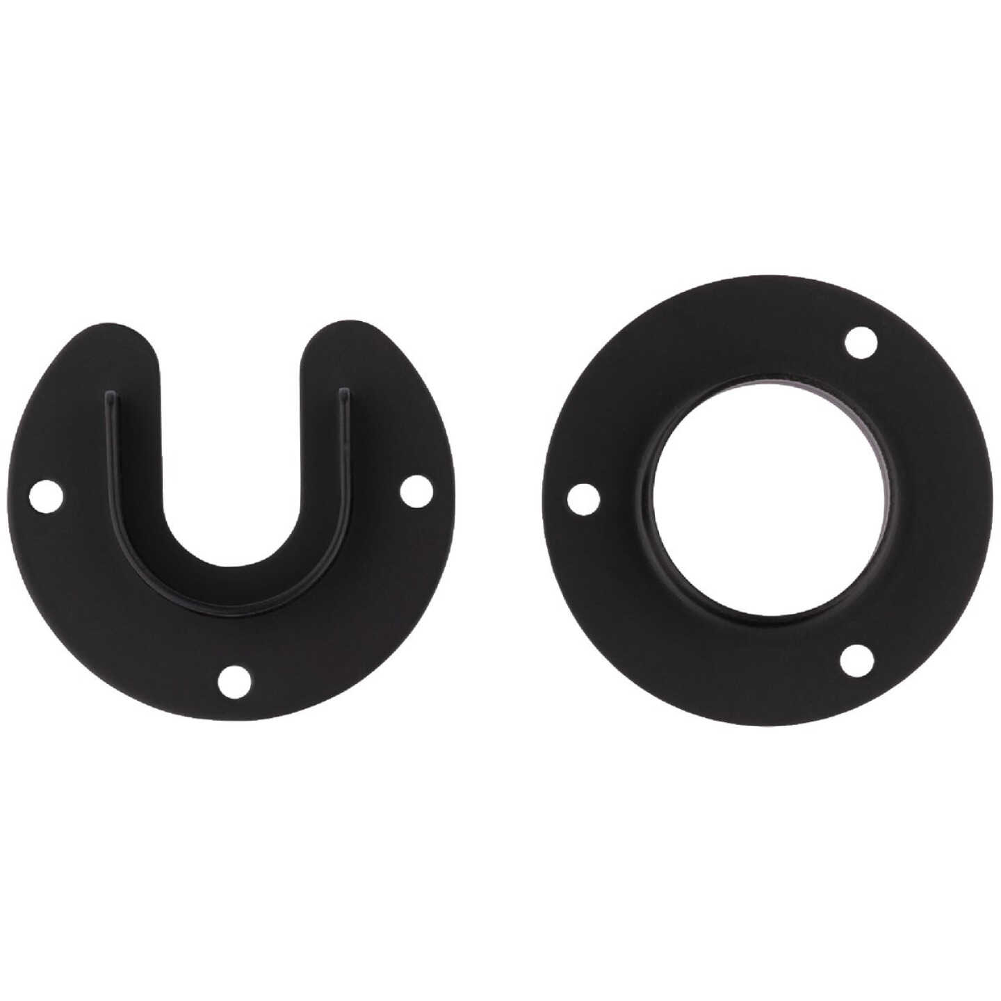 Stanley Home Designs 1-5/16 In. Zinc Closet Rod Socket, Oil Rubbed Bronze (2-Pack) Image 4