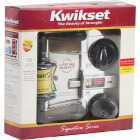 Kwikset Signature Series Venetian Bronze Deadbolt and Lever Combo with Smartkey Image 3
