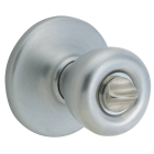 Kwikset Tylo Satin Chrome Bed & Bath Door Knob Image 1