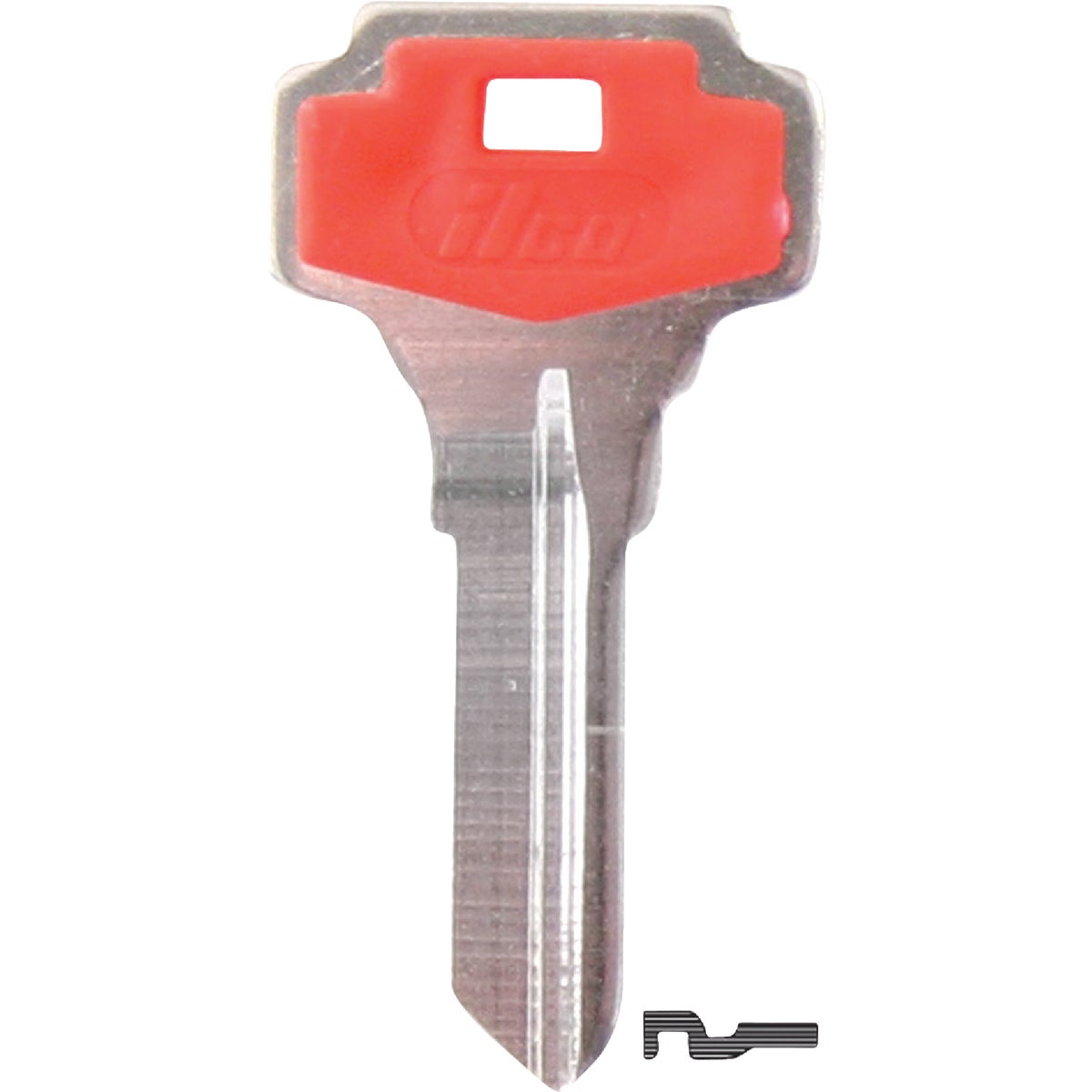 ILCO Dexter Design Decorative House Key, DE6P / DE6-PC (5-Pack)