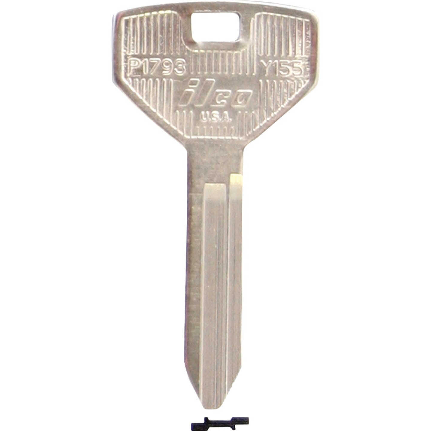 ILCO Chrysler Nickel Plated Automotive Key Y155 / P1793 (10-Pack) Image 1