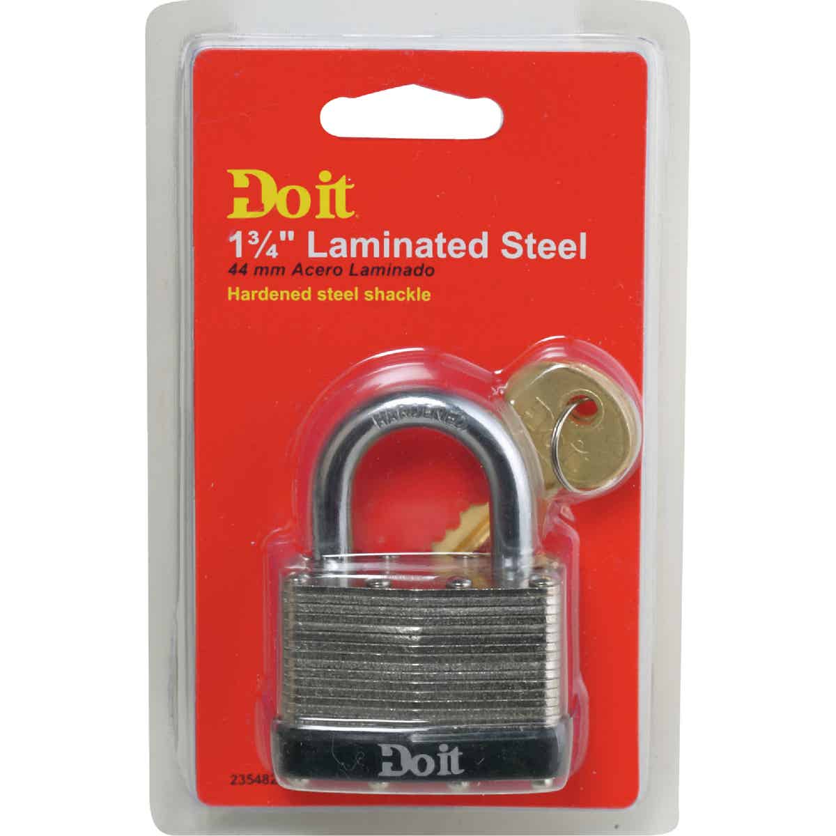 Do it Laminated Steel 1-3/4" Pin Tumbler Padlock Image 2