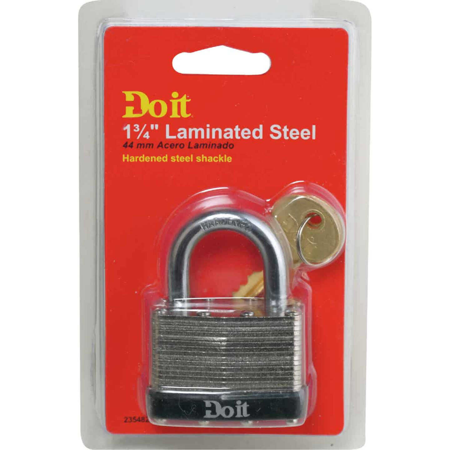 Do it Laminated Steel 1-3/4" Pin Tumbler Padlock Image 2