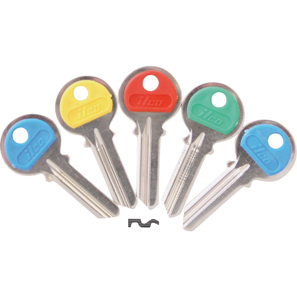 ILCO Yale Design Decorative House Key, Y1P / Y1-PC (5-Pack) Image 2