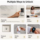 eufy Smart Lock C210 5-In-1 Keyless Entry Door Lock, White Image 3