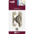 National Hardware Antique Brass 7/8 In. Crescent Sash Lock Image 2