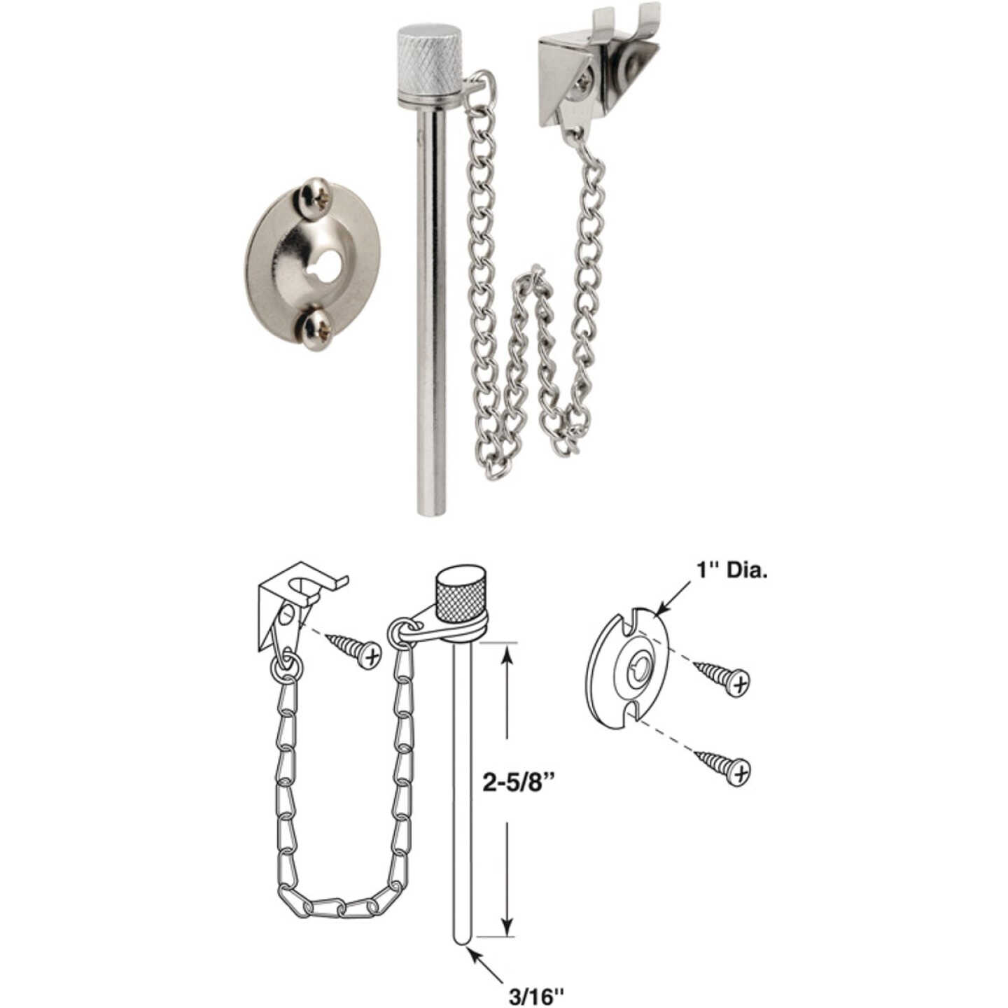 Prime-Line Security Pin Patio Door Lock Image 1
