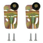Prime-Line 1/2 In. Offset Adjustable 2-1/4 In. H. Single Wheel Back Bypass Door Roller (2-Count) Image 3