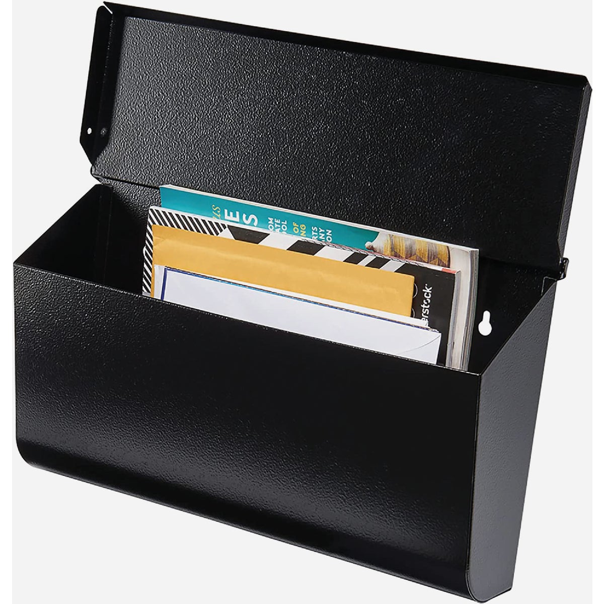 Gibraltar Woodlands Black Wall Mount Mailbox Image 2