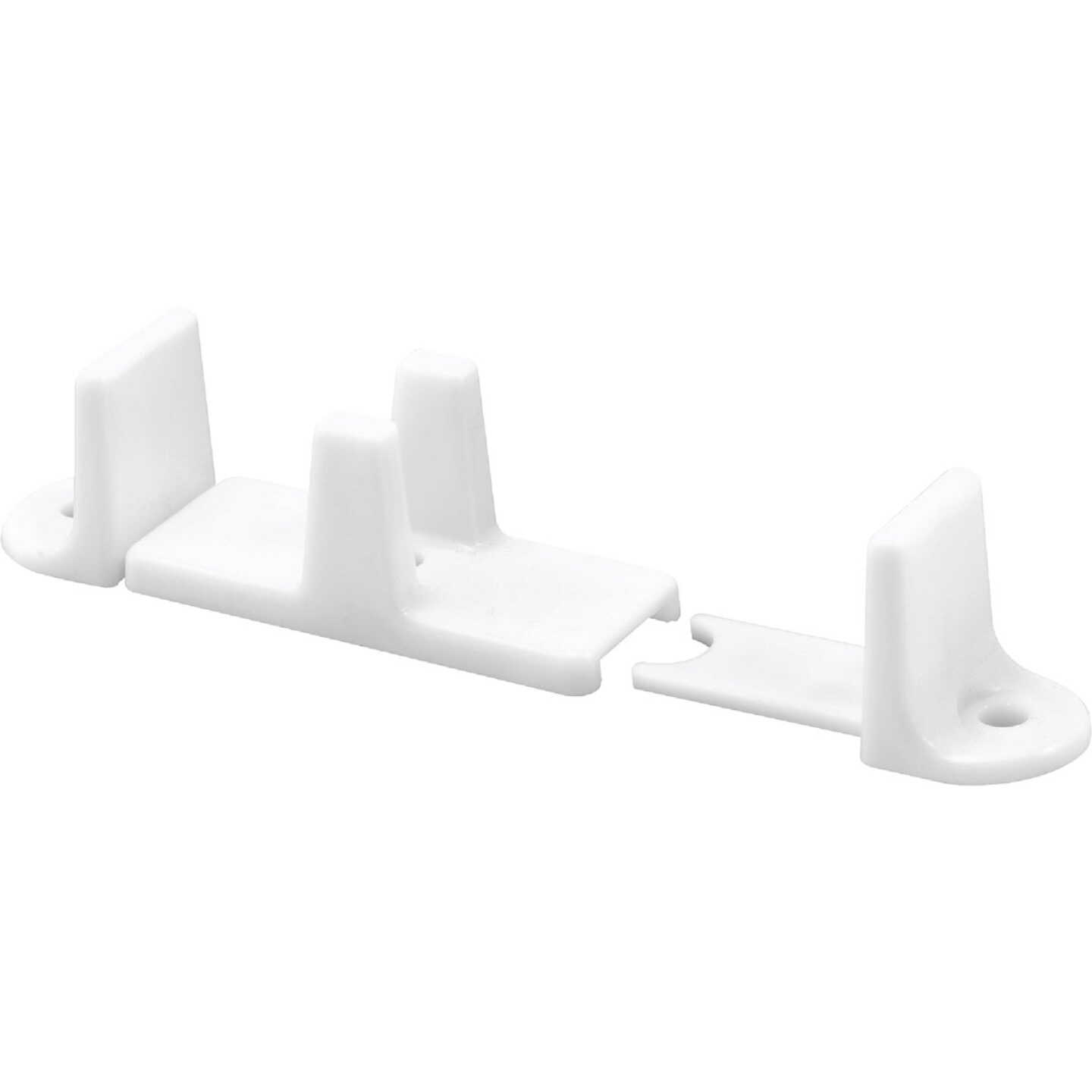 Prime-Line 1 In. Adjustable Nylon Base Bypass Door Bottom Guide (2 Count) Image 2