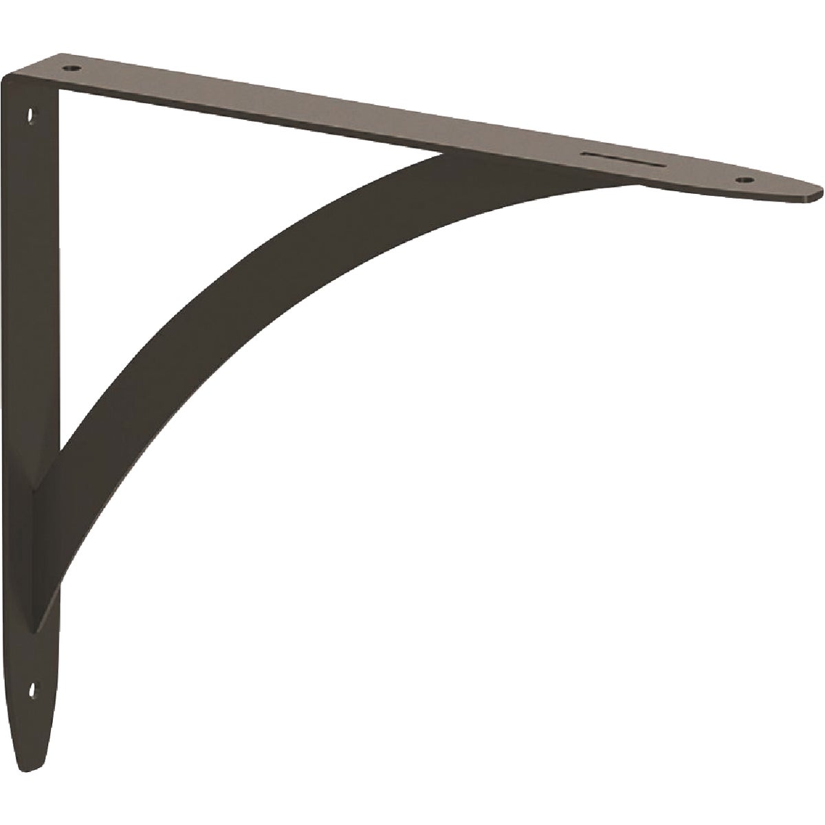 Knape & Vogt Elegante 10 In. Black Decorative Bracket
