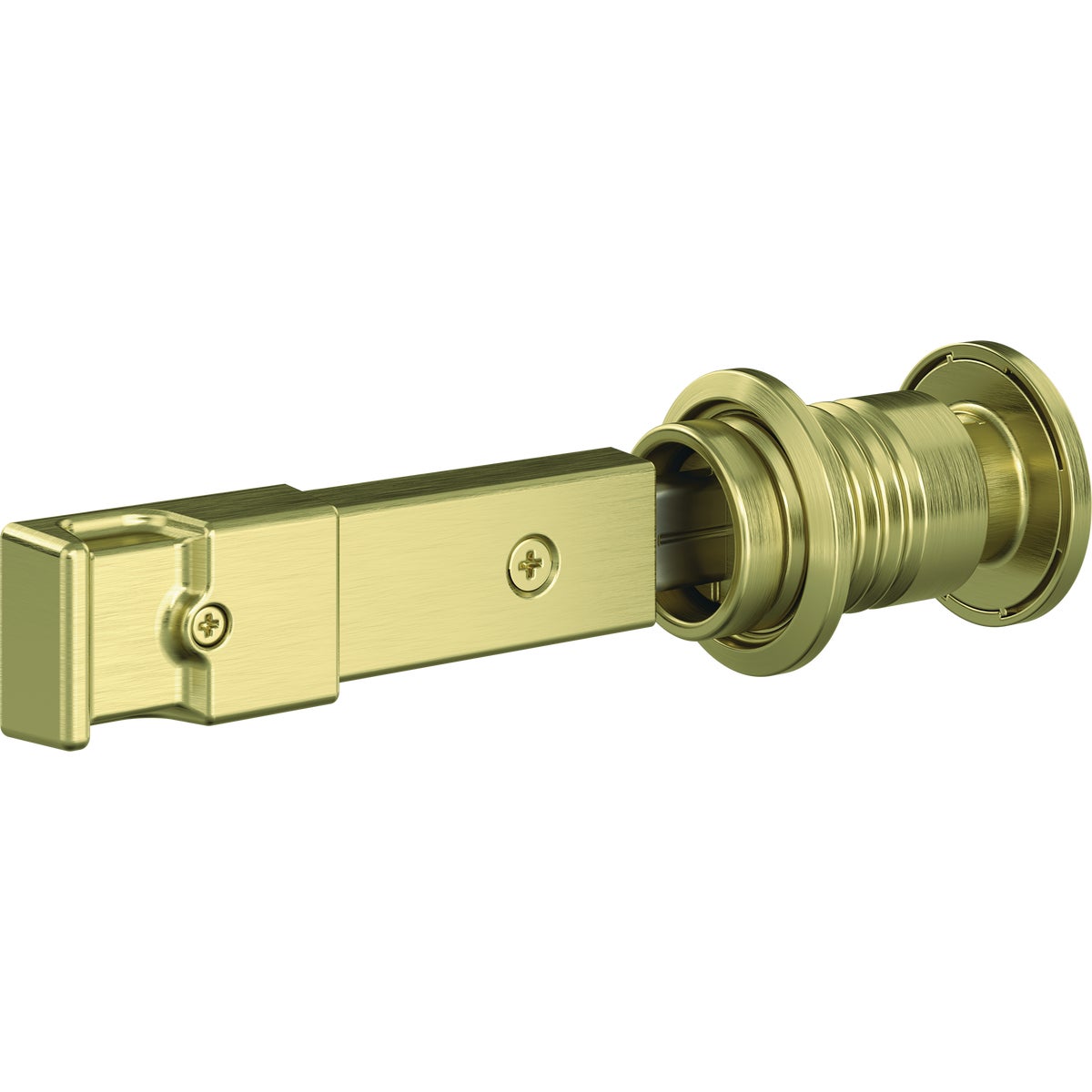 National Hardware Brushed Gold Barn Door Lock