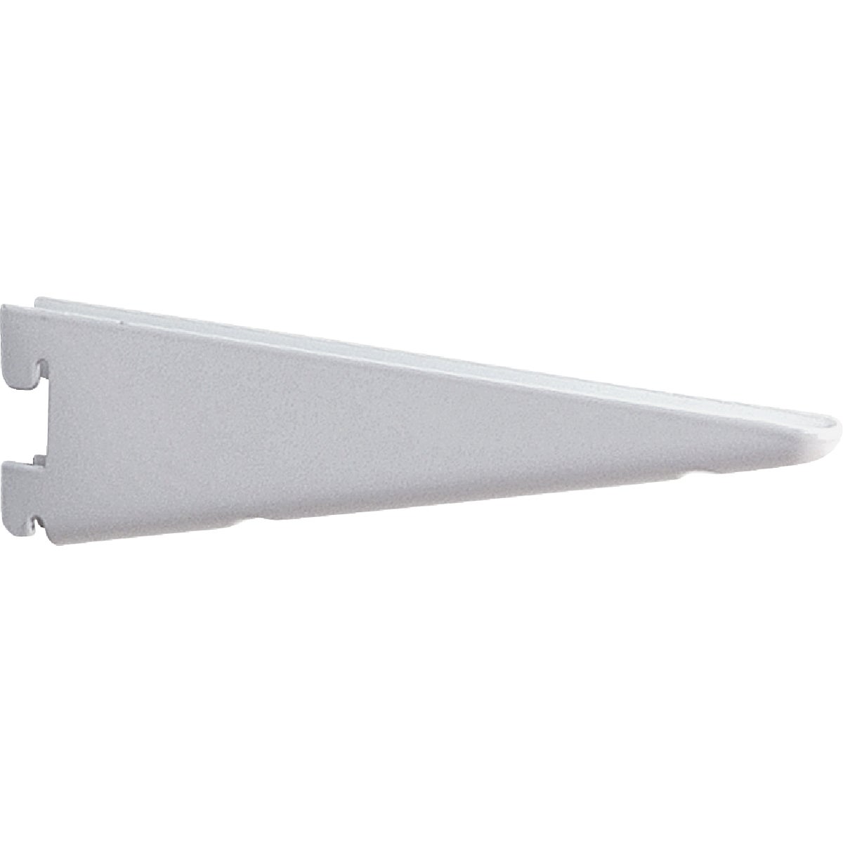 Knape & Vogt 182 Series 10-1/2 In. White Steel Heavy-Duty Double-Slot Shelf Bracket Image 1