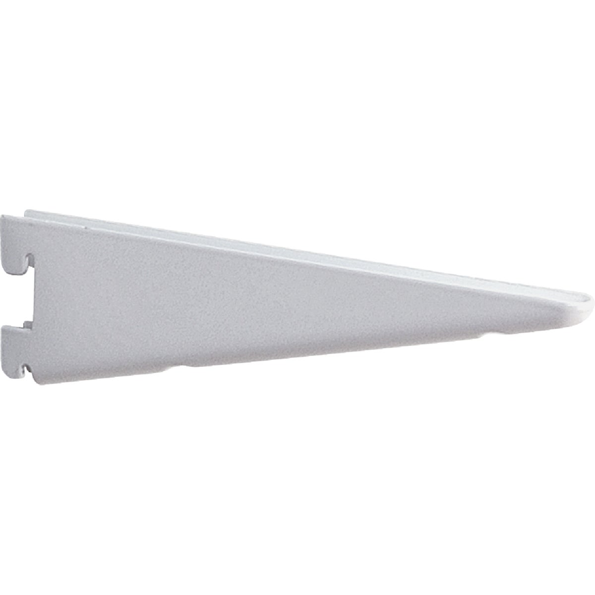 Knape & Vogt 182 Series 18-1/2 In. White Steel Heavy-Duty Double-Slot Shelf Bracket Image 1