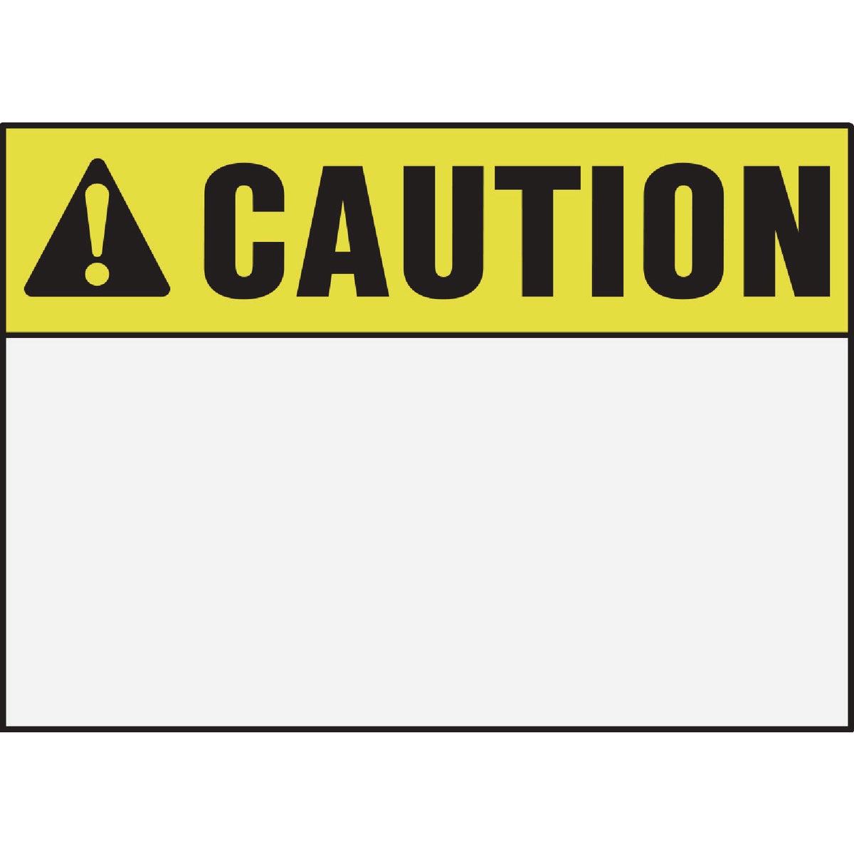 Hy-Ko Caution Sign Image 1