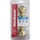 Kwikset Polished Brass Mobile Home Privacy Lockset Image 2
