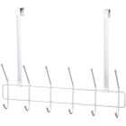 ClosetMaid 19 In. 6-Hook Over-The-Door Hook Rail Image 1