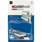 Closetmaid ShelfTrack 5-Piece Hang Track Mounting Hardware Image 1