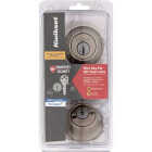 Kwikset 665 Double Cylinder Adjustable Latch Deadbolt with SmartKey, Satin Nickel Image 2