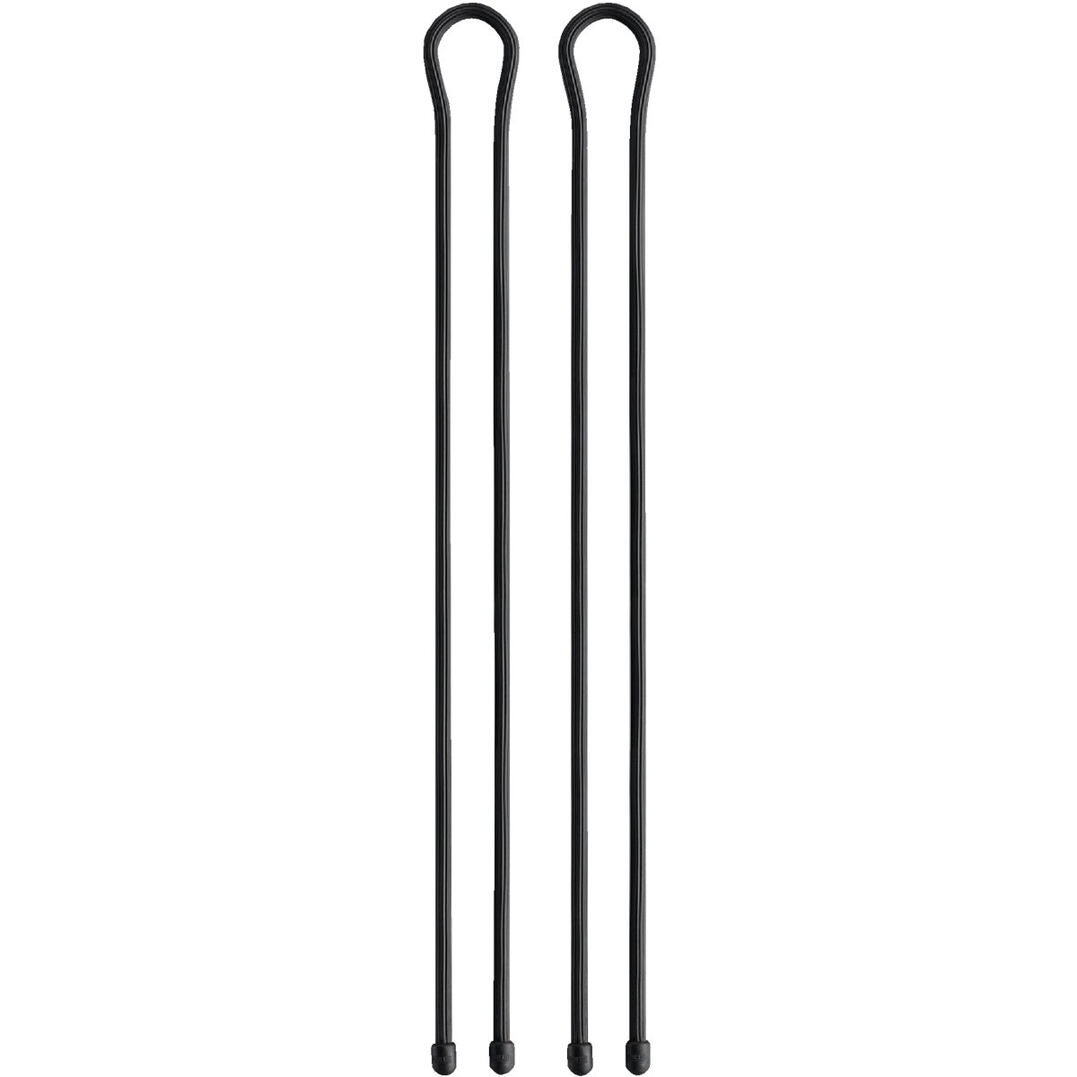 Gear Tie 32 In. Reusable Rubber Twist Tie - Black (2-Pack) Image 3
