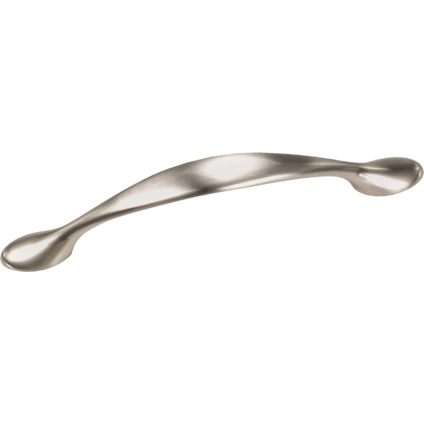 Laurey Delano 3-3/4 In. Center-To-Center Satin Nickel Cabinet Drawer Pull Image 1