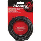 Master Lock 4 Ft. x 3/8 In. Self Coil Bicycle Lock Image 2