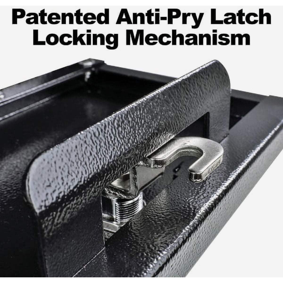 Mail Boss Mail Manager Black Steel Locking Security Post Mount Mailbox Image 4