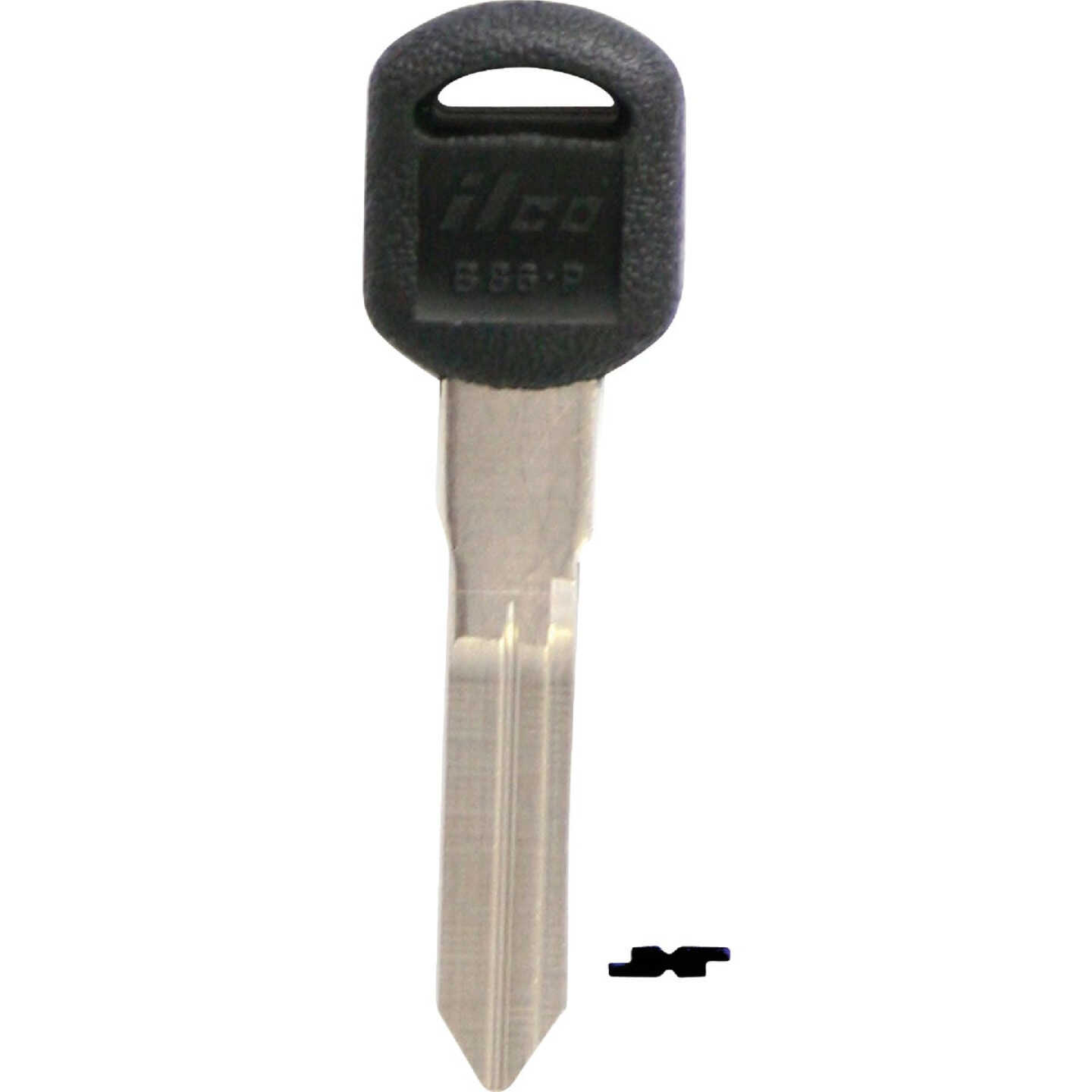 ILCO GM Nickel Plated Automotive Key, B86-P / B86P (5-Pack) Image 1