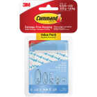 Command Assorted Adhesive Strips, Clear, 8 Small, 4 Medium, 4 Large Strips Image 5