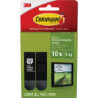 Command 10 Lb Black Picture Hanging Strips, 4 Pairs Image 1