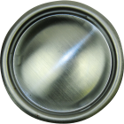 Johnson Hardware 2-1/8 In. Dia. Satin Nickel Snap-In Flush Cup Pocket Door Pull (2-Count) Image 1