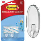 Command Clear Small Hooks, 2 Hooks, 4 Strips Image 1