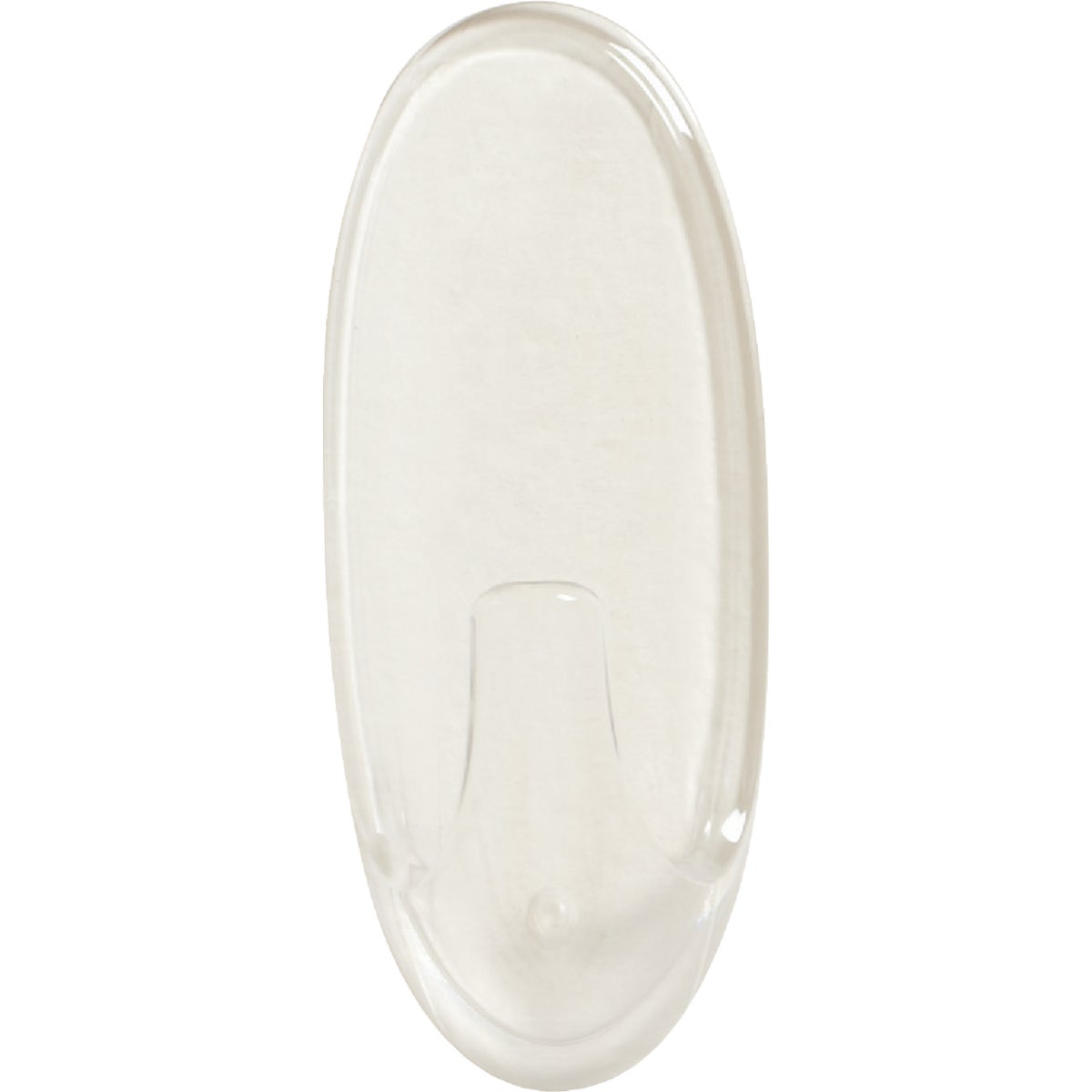 Command Large Clear Hook with Clear Strips, 1 Hook, 2 Strips Image 3