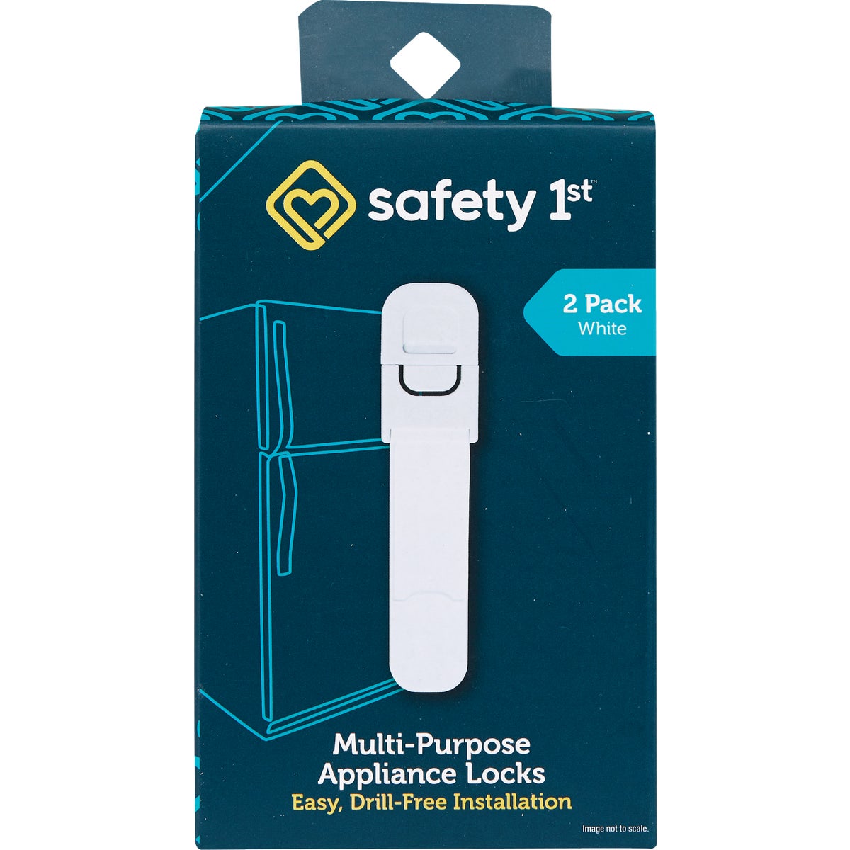 Safety 1st Multi-Purpose White Appliance Lock (2-Pack) Image 5