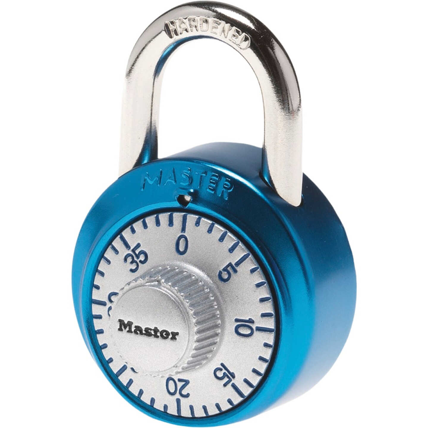 Master Lock 1-7/8 In. Combination Dial Padlock with Aluminum Cover Image 1