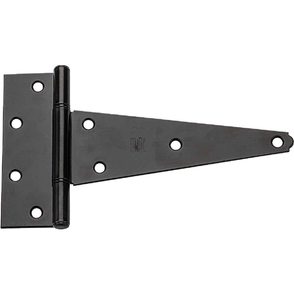 National Hardware V286 8 In. Black Heavy-Duty Tee Hinge (2-Pack)