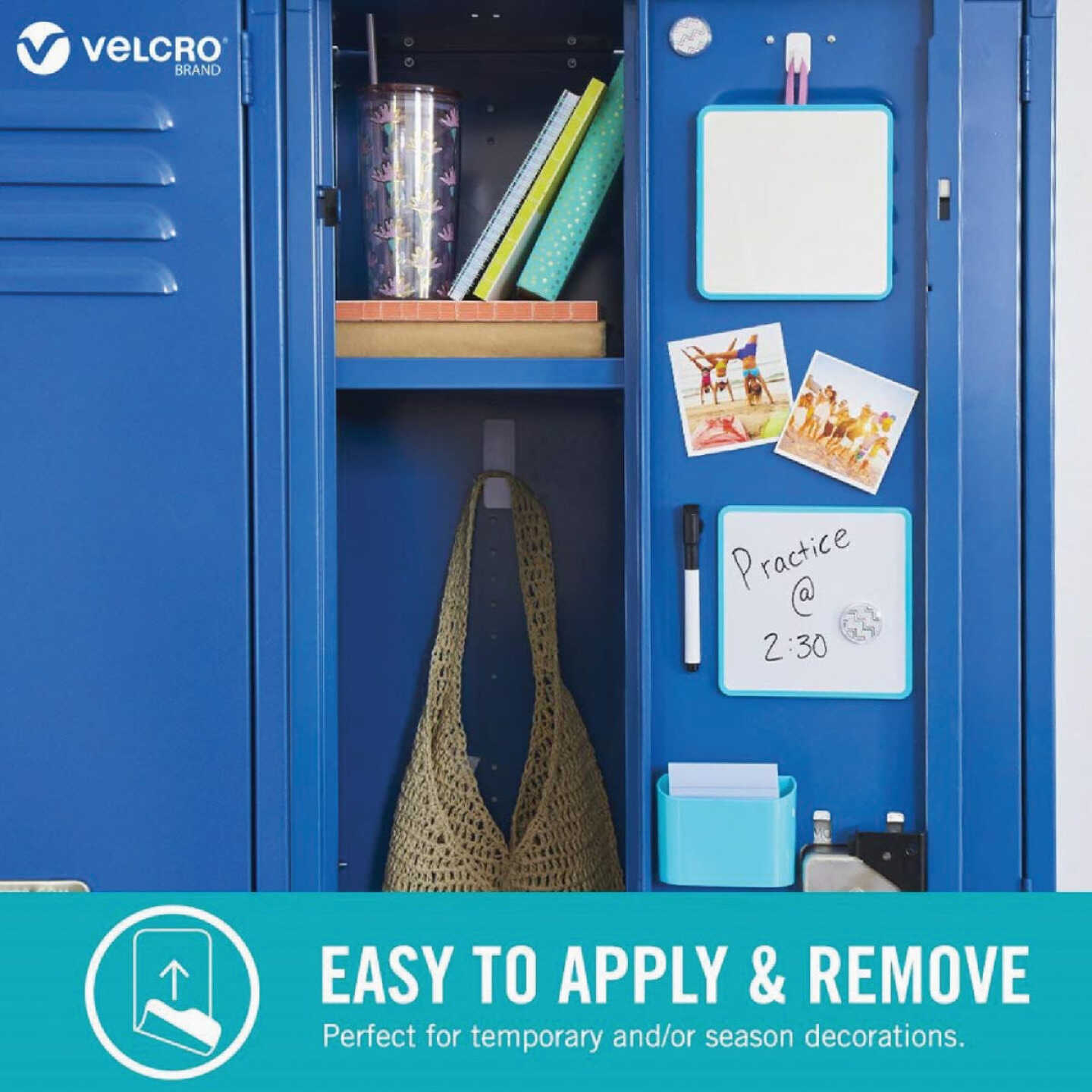 Velcro Brand Hangables 5 Lb. Capacity White Removable Large Hook Image 2