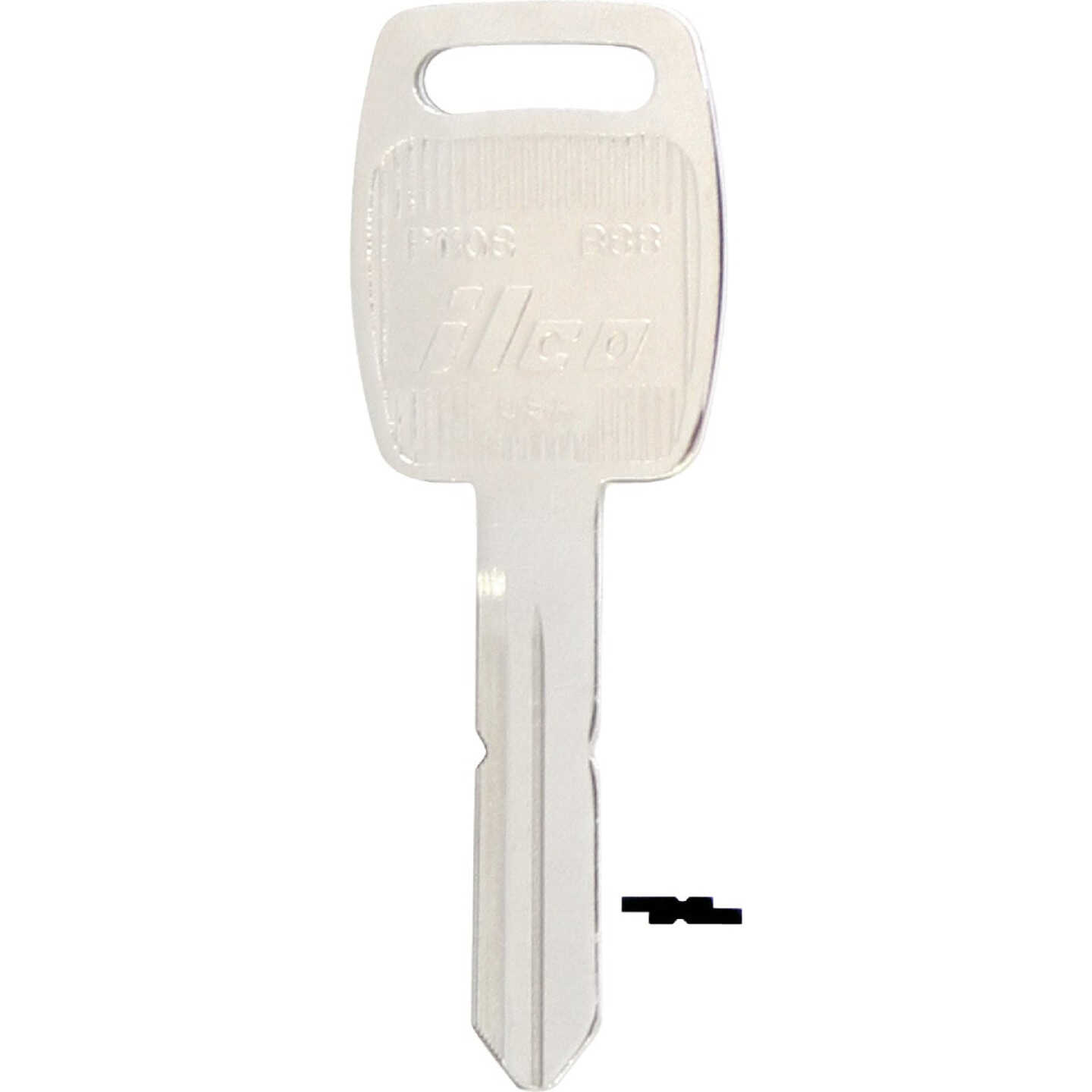 ILCO GM Nickel Plated Automotive Key, B88 / P1108 (10-Pack) Image 1