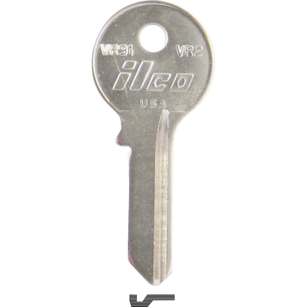 ILCO Viro Nickel Plated Padlock Key VR2 / VR91 (10-Pack)