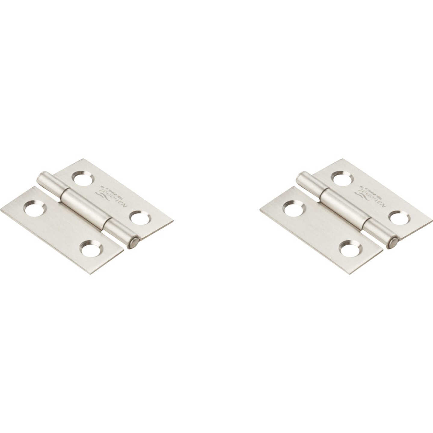 National Hardware 1-1/2 In. Non-Removable Pin Hinge Image 1