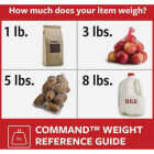 Command Bath Matte Black Adhesive Towel Ring, 2 Strips Image 2