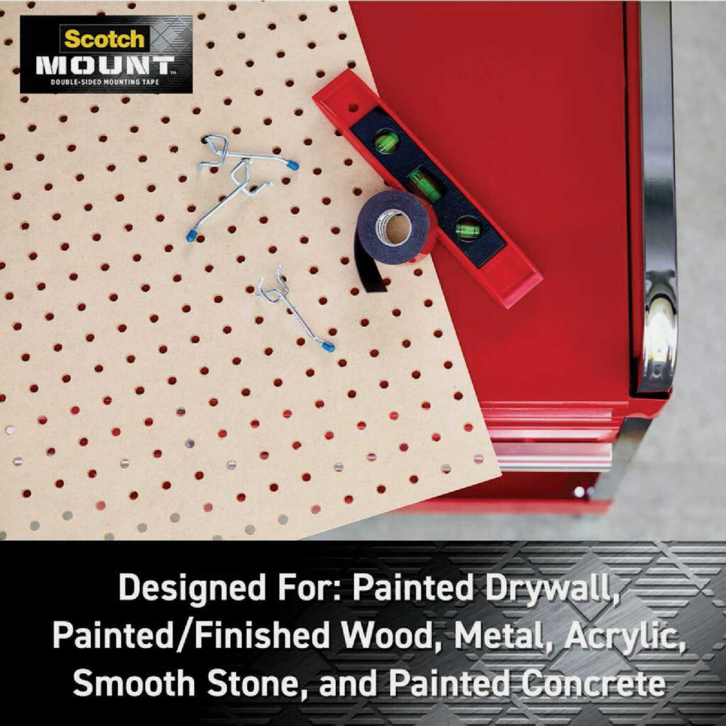 Scotch Mount 1 In. x 3 In. Extreme Double-Sided Mounting Strips (8-Count) Image 5