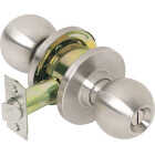 Tell Stainless Steel Bed & Bath Door Knob Image 1