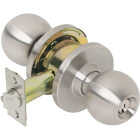 Tell Satin Stainless Steel Entry Door Knob Image 1