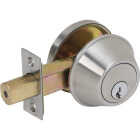 Tell Commercial Stainless Steel Single Cylinder Deadbolt Image 1