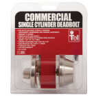 Tell Commercial Stainless Steel Single Cylinder Deadbolt Image 2