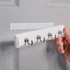 Wrap-It Storage Stick 'Em 3/4 In. x 15 Ft. White Hook & Loop Roll Image 3