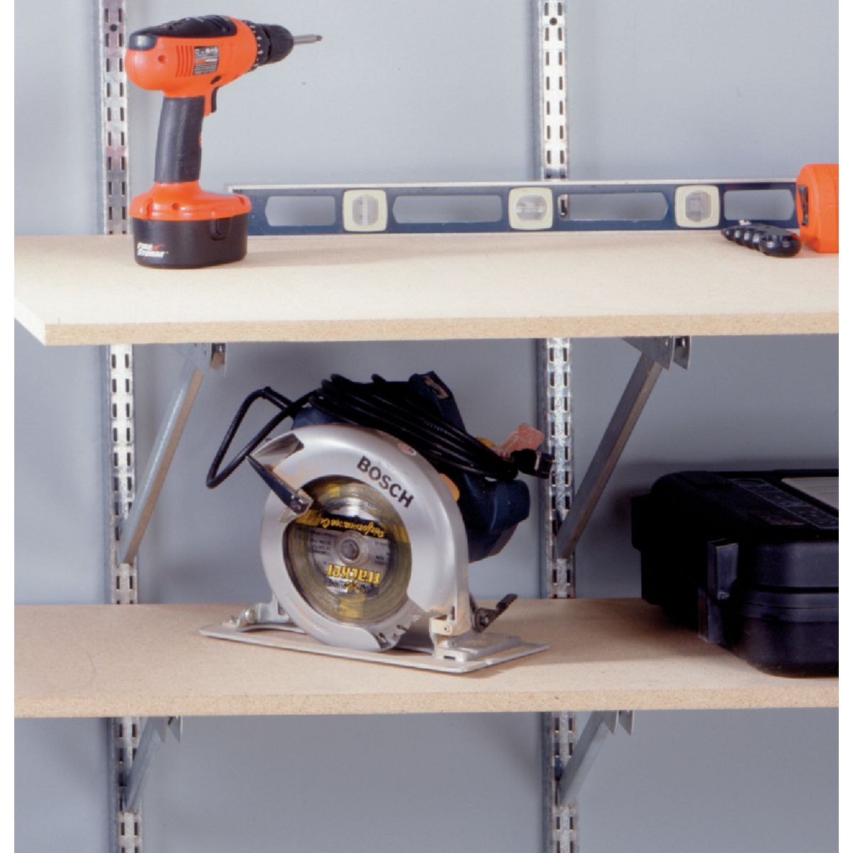 John Sterling Fast-Mount 20 In. Galvanized Steel Supported Shelf Bracket Image 3